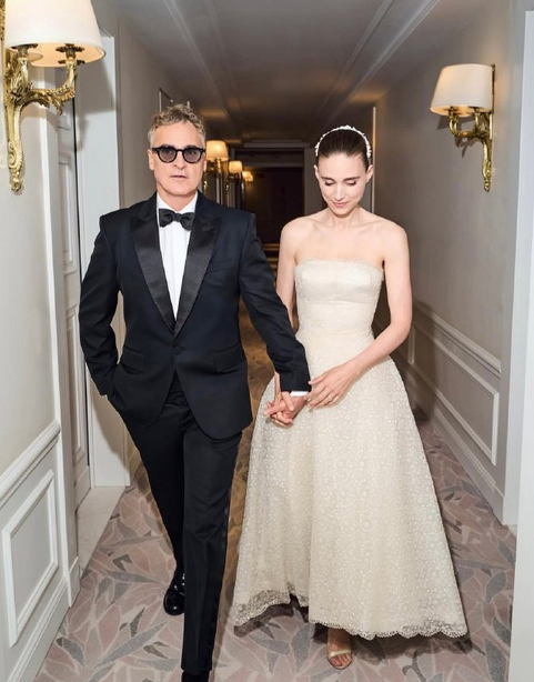 Joaquin Phoenix and Rooney Mara at the Cannes Film Festival