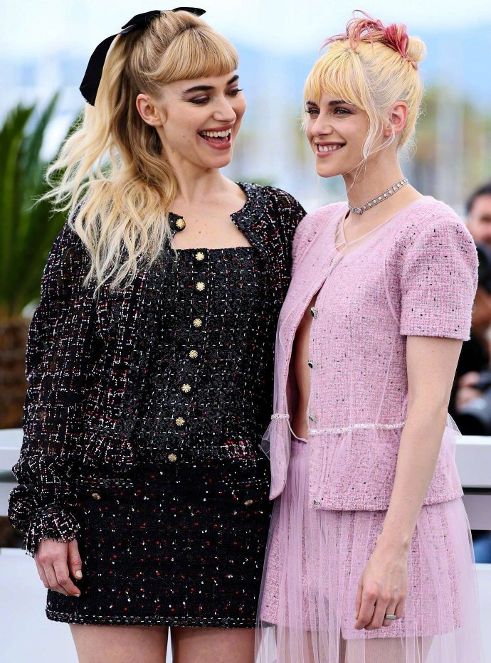 Kristen Stewart and Imogen Poots' red carpet looks at Cannes.
