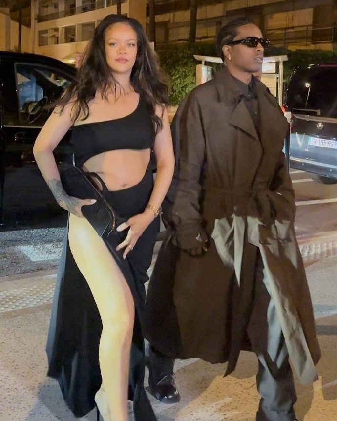 Rihanna and A\$AP Rocky's Date Night Outfits in Cannes