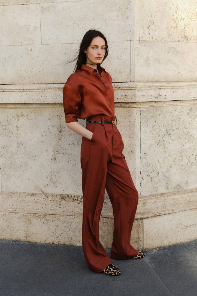 Alberta Ferretti 2026 Resort Collection, Blouse & trousers combination