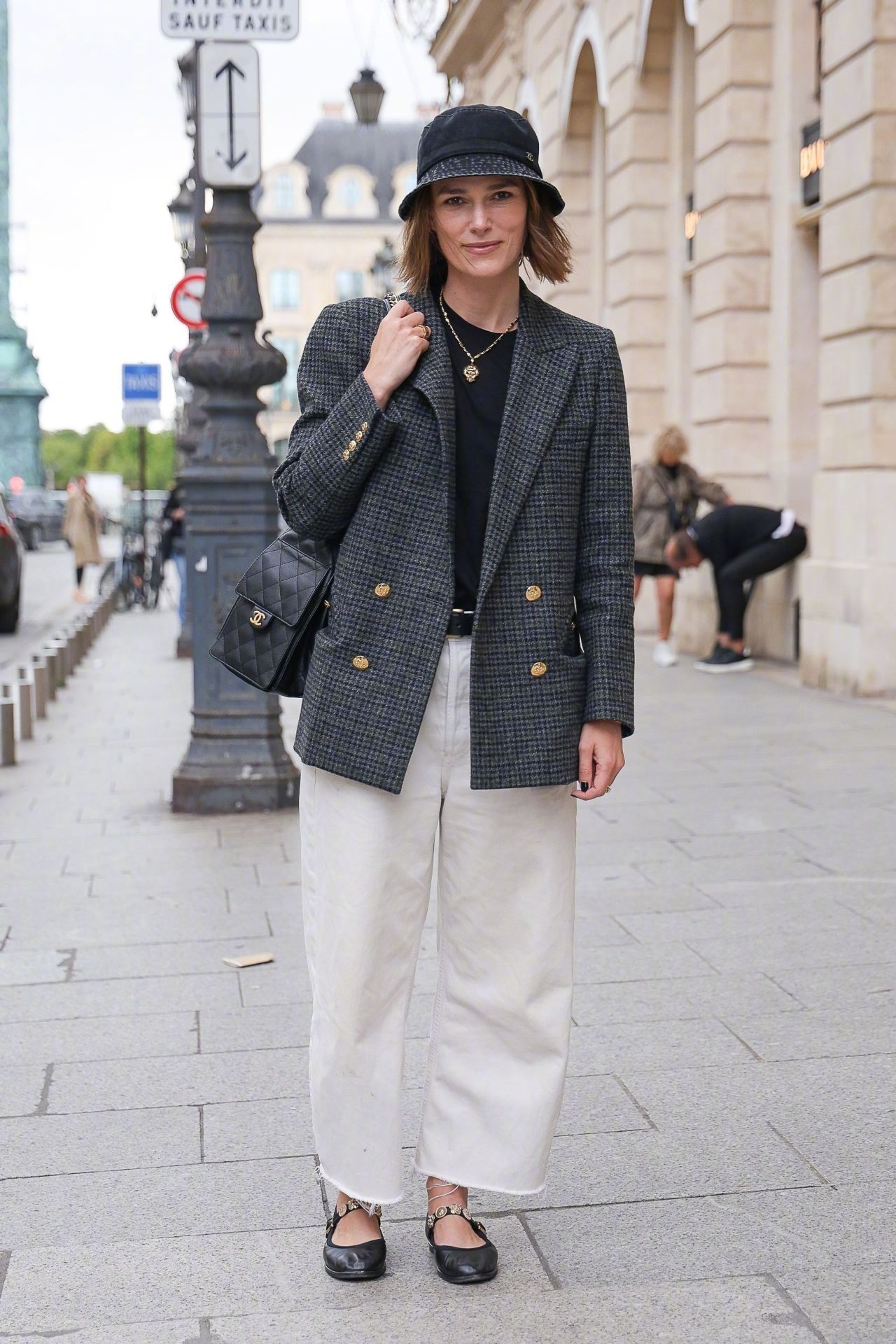 Keira Knightley street shot in Paris