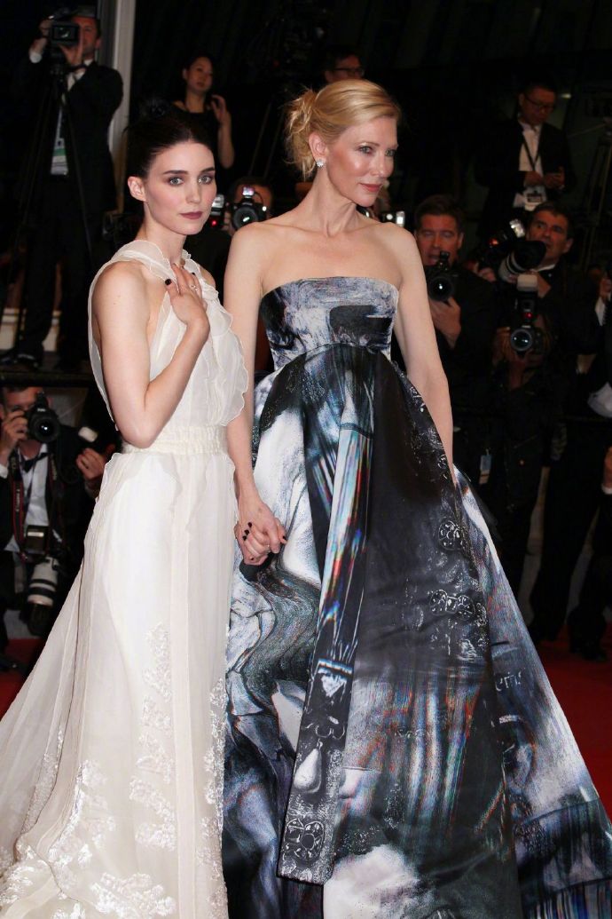 A Look Back at Cate Blanchett and Rooney Mara’s Red Carpet Looks at the Cannes Premiere of Carol Ten Years Ago