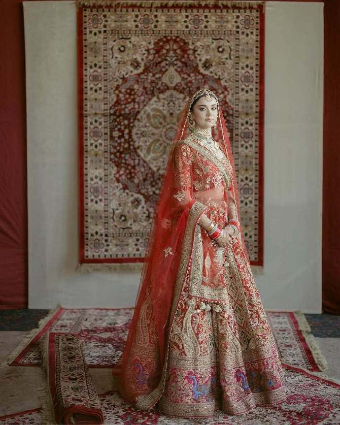 Gautam Khullar's photography of Indian bridal ensembles.