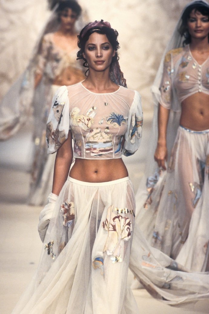 Lightweight Embroidered Floral Sheer Skirt