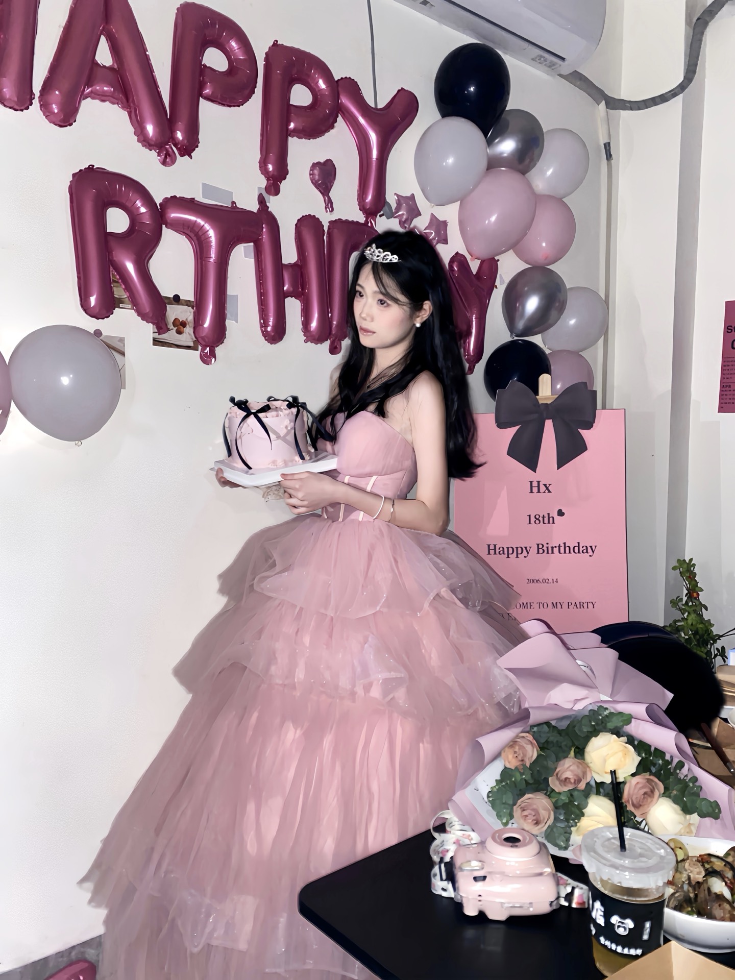 Birthday outfit, pink princess