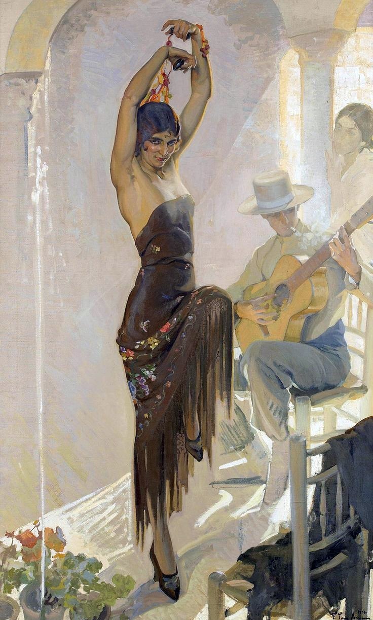Francisco Pons Arnau - Flamenco dancer, 1931 ​​​