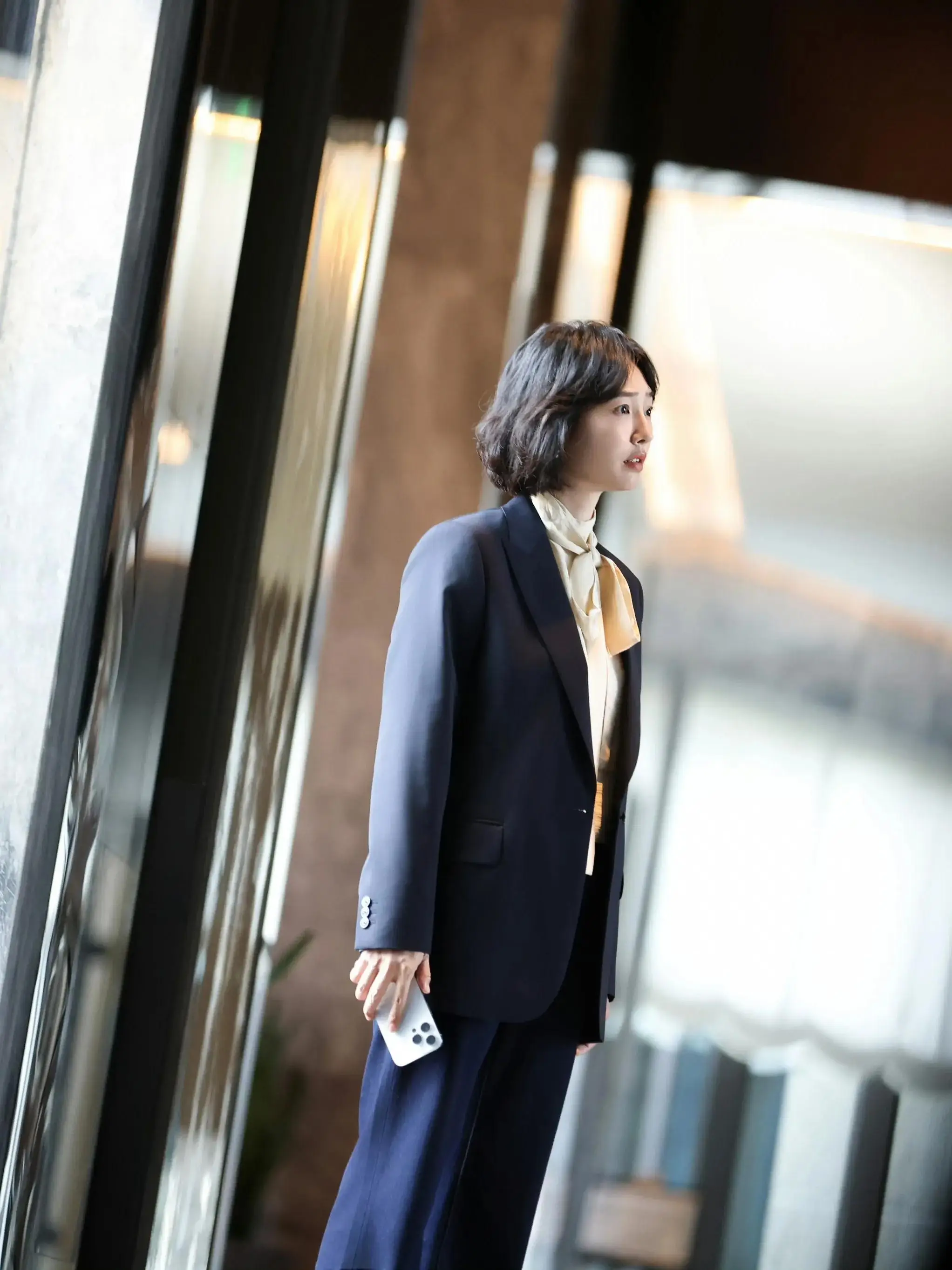 Blazer & blouse combination