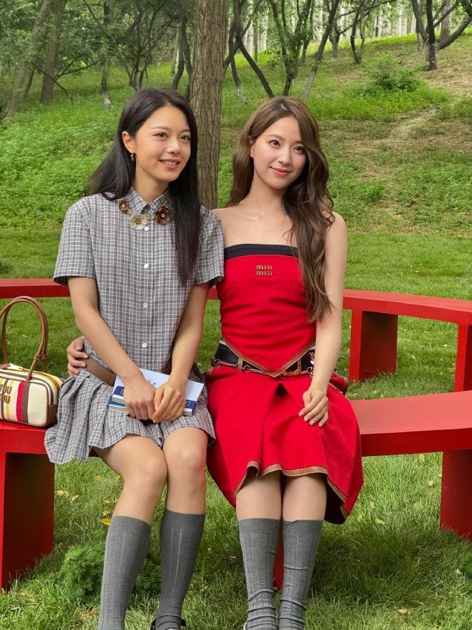 Plaid dress vs. strapless dress