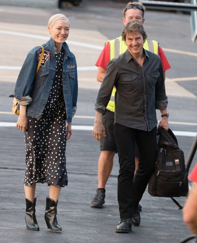 Tom Cruise gifted Pom Klementieff skydiving lessons as a wrap gift for *Mission: Impossible 8*.