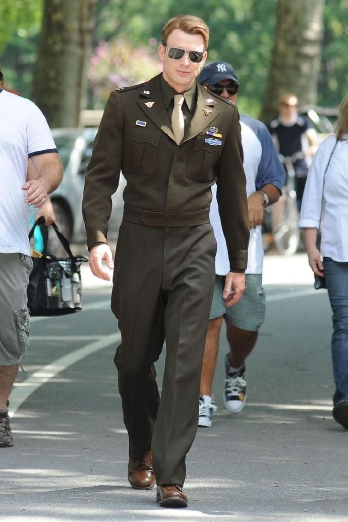 Who's that walking toward you?