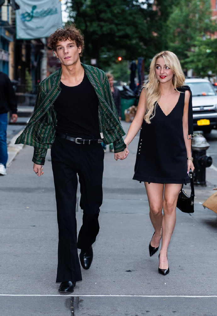 Mason Thames & Mckenna Grace Step Out Hand-in-Hand in NYC Street Style