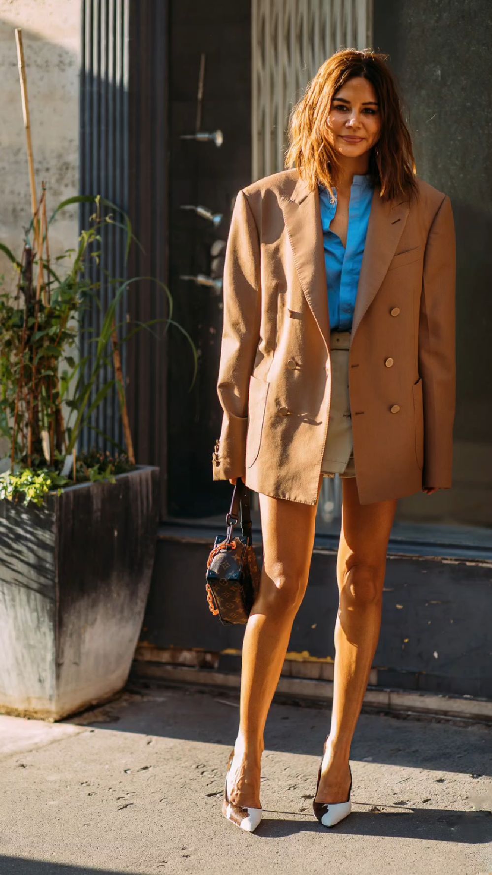 Elegant Blazer paired with Blouse
