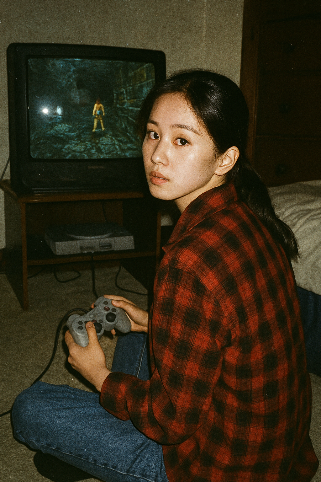 Plaid Shirt with Jeans