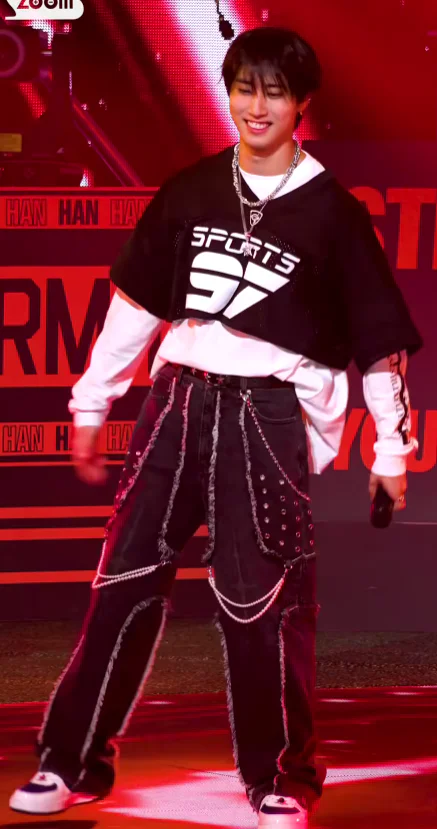 Bold Black and White Streetwear with Sporty and Punk Influences