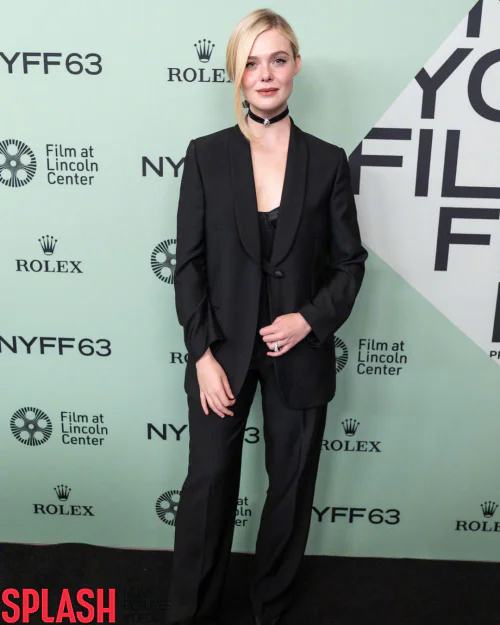 Sleek Black Suit with Edgy Choker: Modern Elegance and Sophistication Showcased
