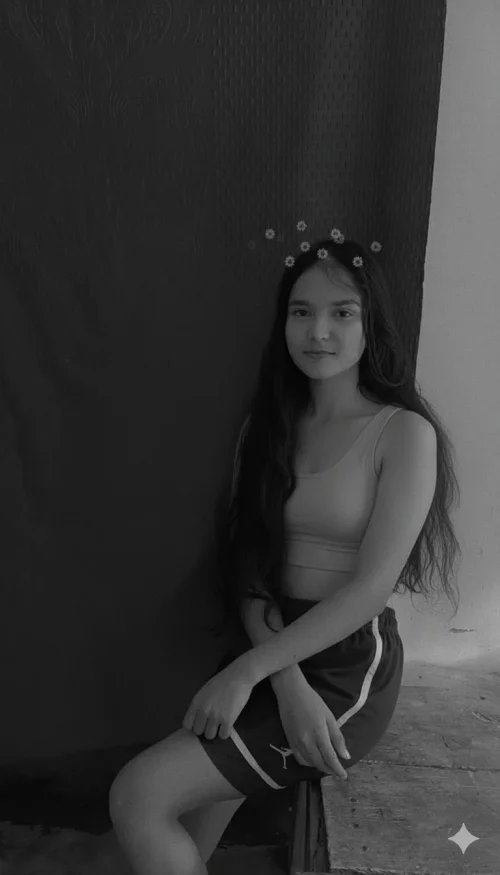 Simple Black and White Casual Outfit with Tank Top and Sporty Shorts