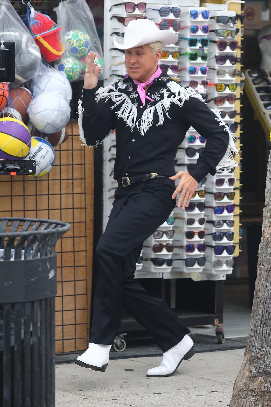 Let's see how AI rates the Barbie cowboy outfit.
