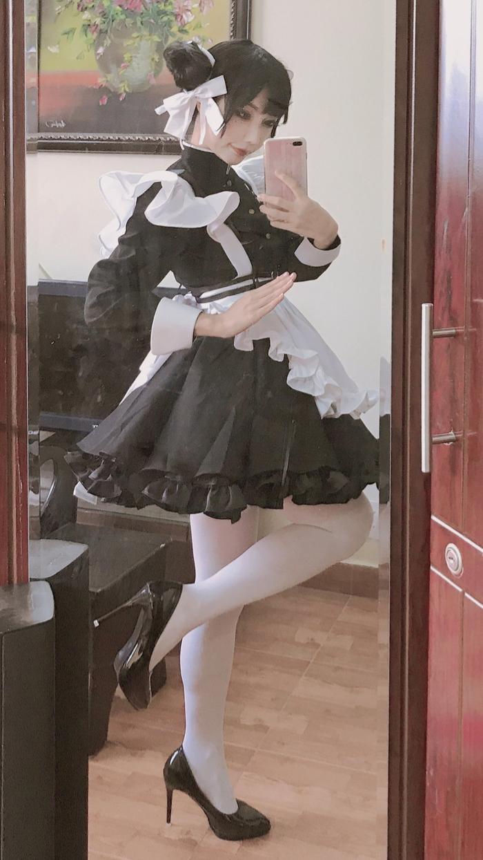 This sexy maid outfit is highly rated